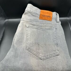 Tom Ford Light Gray Slim Men's Jeans